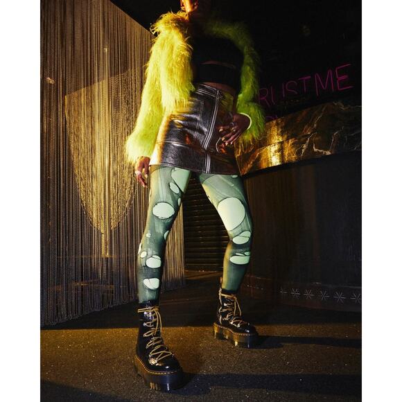 Dr. Martens Ghilana Max Platform Boots - 10 - Black - Picture 8 of 8